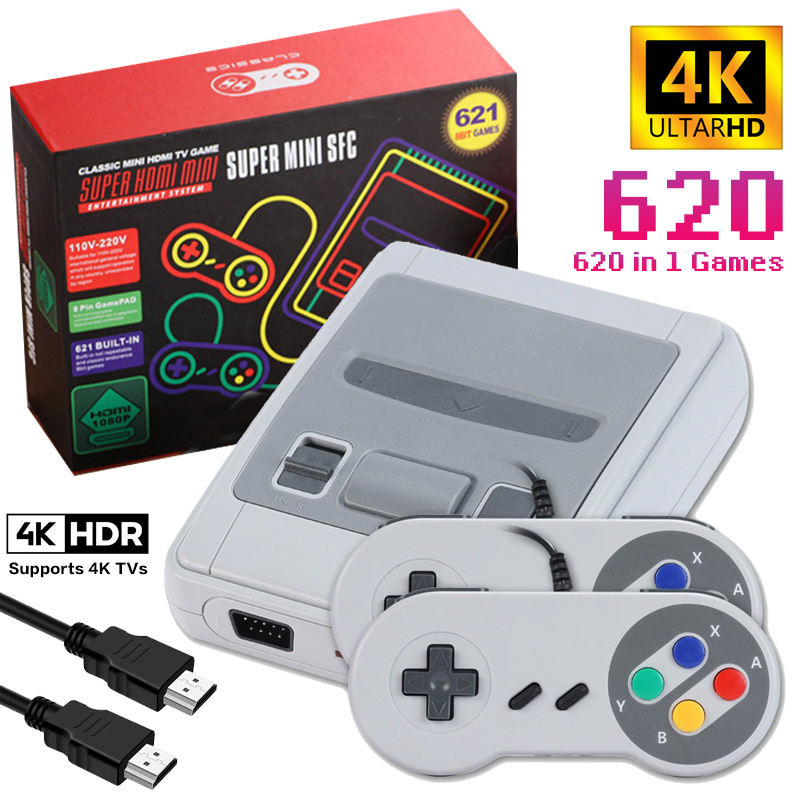 Retro Gaming Kiosk - SFC621 4K HDMI 미니 레트로 SNES