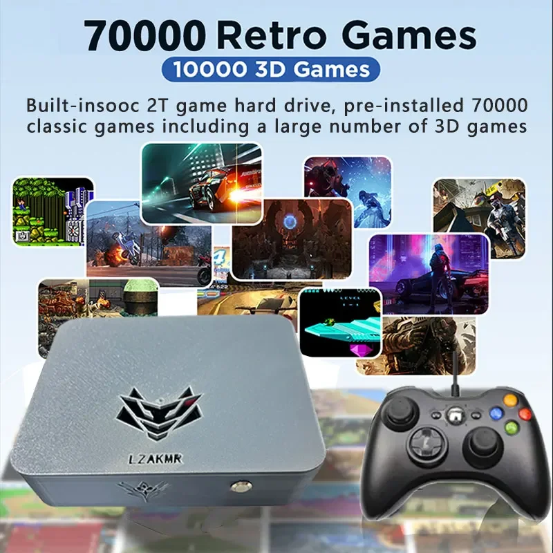 듀얼 시스템 AK1 프로 게임 박스 70000+게임 8 - Retro Gaming N64 리뷰 및 가격
