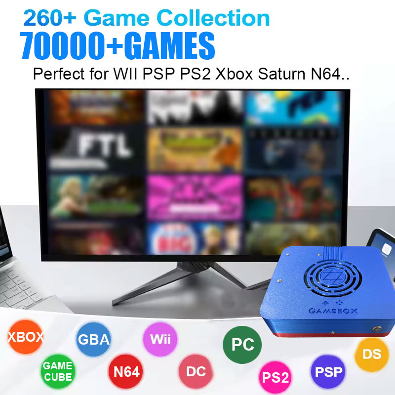 GD10 듀얼 시스템 레트로 게임 콘솔 I3-3110M - Retro Gaming N64 리뷰 및 가격