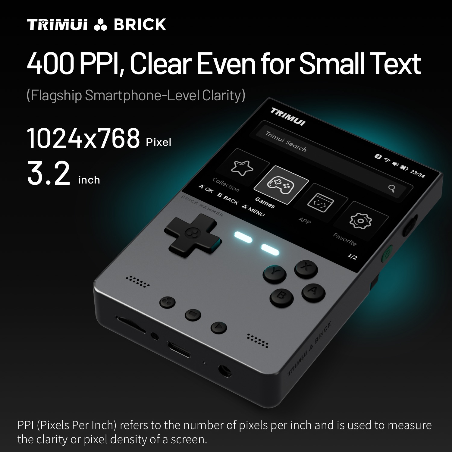 TRIMUI BRICK HAMMER 레트로 휴대용 게임 - Retro Gaming Kiosk 리뷰 및 가격