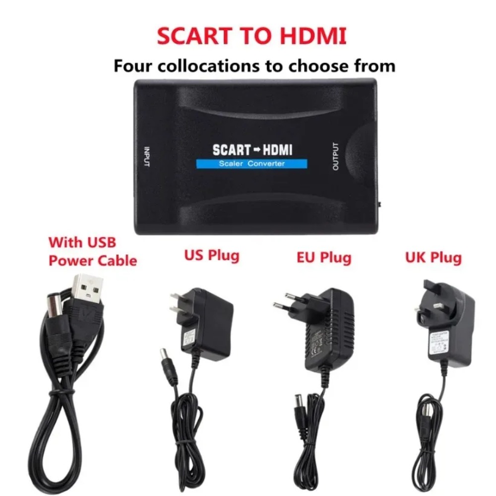 BGGQGG 1080P SCART-HDMI 호환 비디오 - Scart To Hdmi 리뷰 및 가격